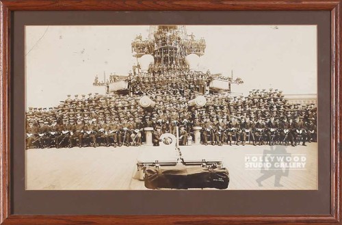 15x23 Vintage Navy Group Photo Ship