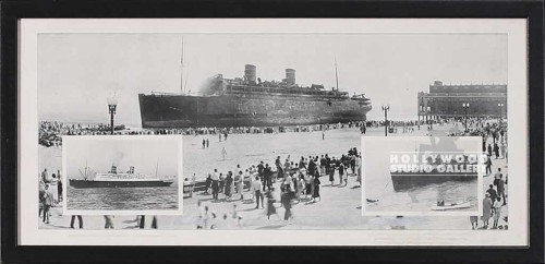 11x22 SS Morro Castle B W Photo