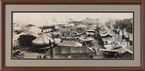 11x24 VINTAGE AMUSEMENT PARK PHOTO
