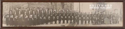 9x41Vintage Fire Brigade Photo Brwn