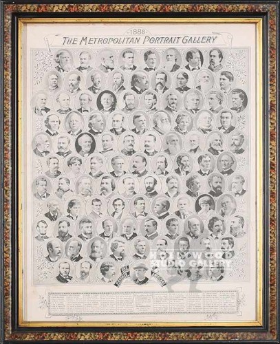 26x21 Antique Portraits Ovals 100