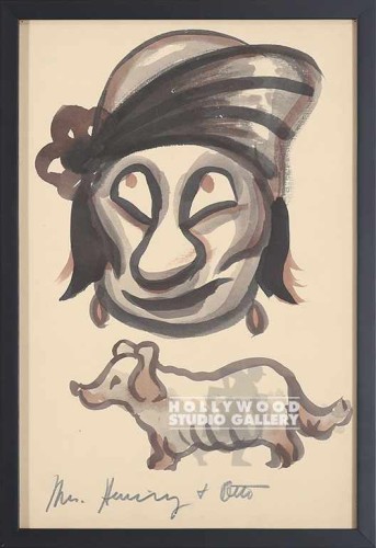 16X11 FAUX MOVIE STAR CARTOON