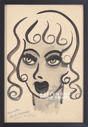 16X11 FAUX MOVIE STAR CARTOON