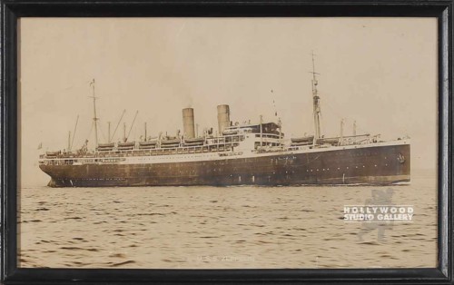 12x20 Vintage USS Zeppelin Photo