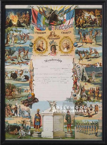 29X21 IORM FRAMED CERTIFICATE