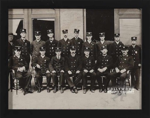 8X10 B W VINT POLICE CHIEFS