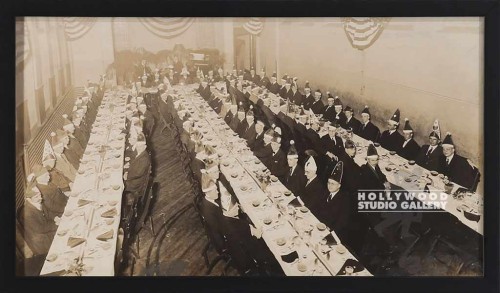 10x17 B W VINT BANQUET