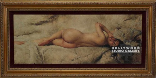36x56 Heavy Reclining Nude