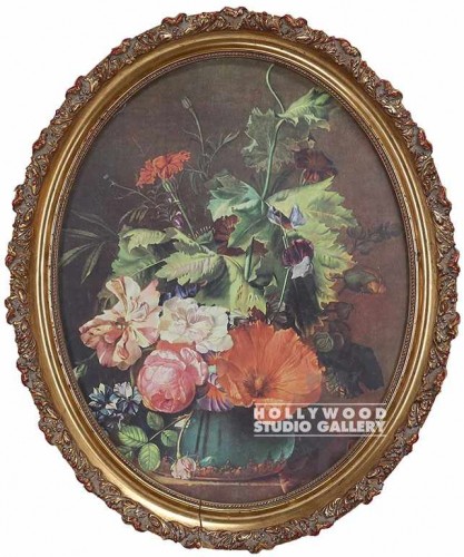 24x17 Victorian Oval/Gold Ornate