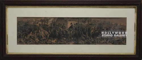 26x58 Horizontal Antique Engraving