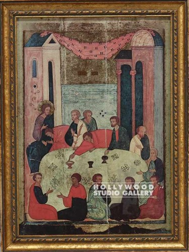17x13 Religious/Christ at Table