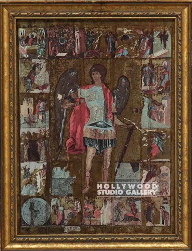 17x13 Medieval/Christian/Winged Man