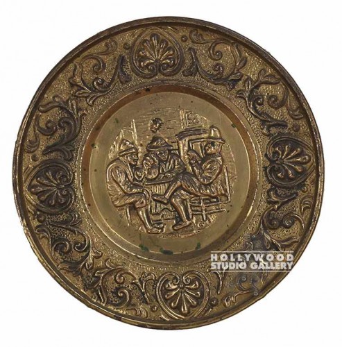 11"PEOPLE BRASS PLATE