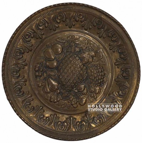 12" Dia BRASS PLATE