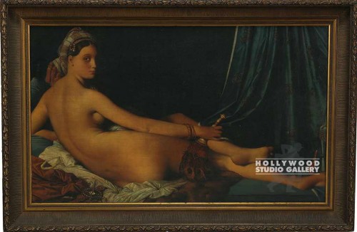 31x46 Female Classical Nude/Gold Fr