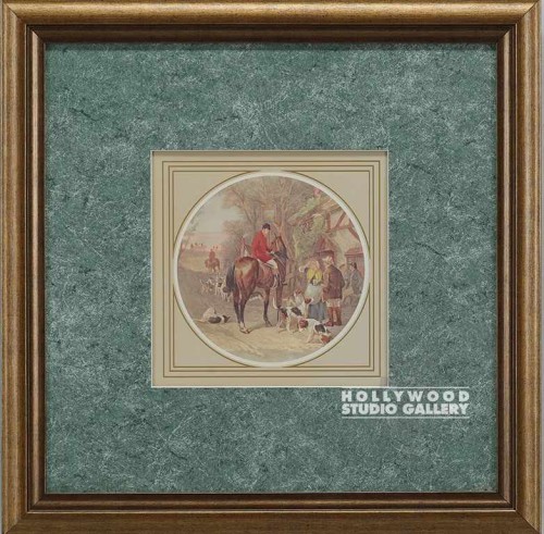 19x19 Small Hunt Print (D) Gold