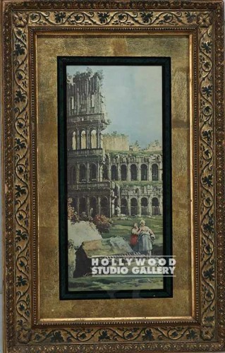 22x14 VERTICAL ROME COLISEUM Gld Fr