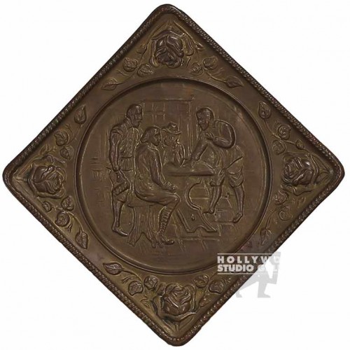 7x7 BRASS PLATE
