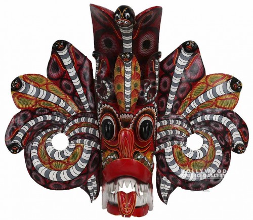 32X35X10 AZTEC RED MASK