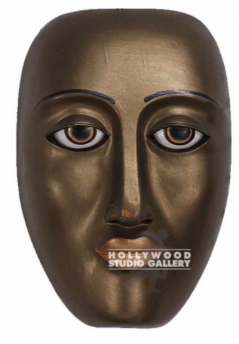 8x6 WOODEN MASK/BRONZE