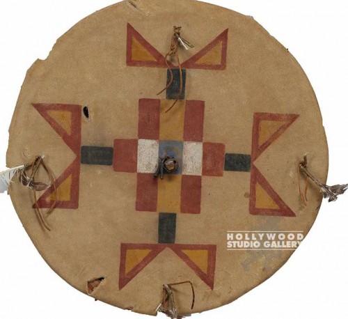 18" Indian Drum Shield