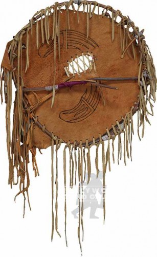 17" Indian Drum Shield