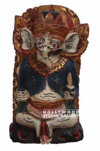 12X7 `WOODEN CARVING FROM INDONESIA