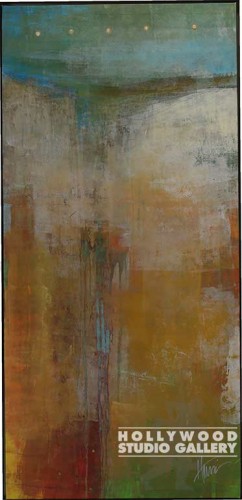 51X25 HARRIS TRACE-AQUA-RUST CNVS/S