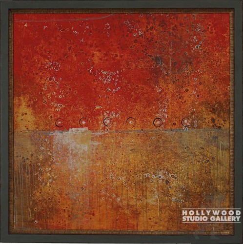 40X40 HARRIS GOLD CASCADE2-RED/GRAY