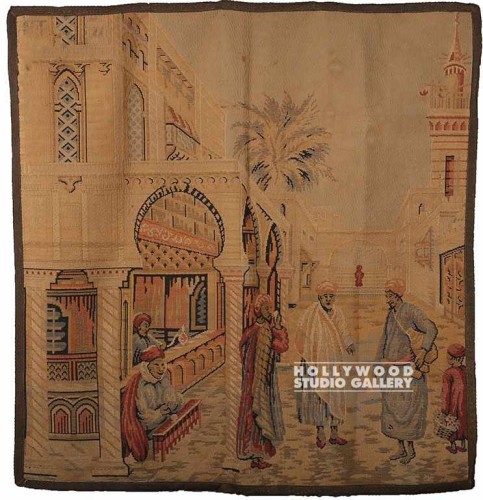 49X49 MIDDLE EAST TAPESTRY UNF