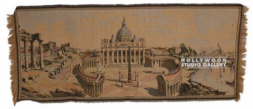 46x20" European Tapestry/On Stick