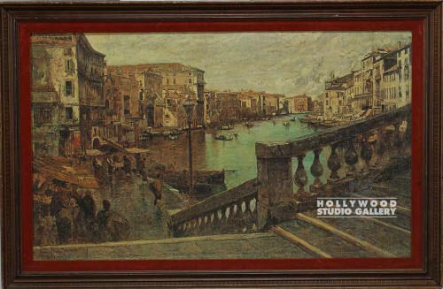 30x45 Venice Canal Painting