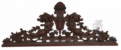 62x22" Heavy Wooden Pediment