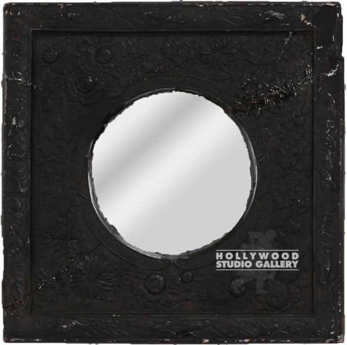 8x8 Small Black Mirror
