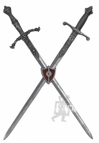 36x36 Double Swords