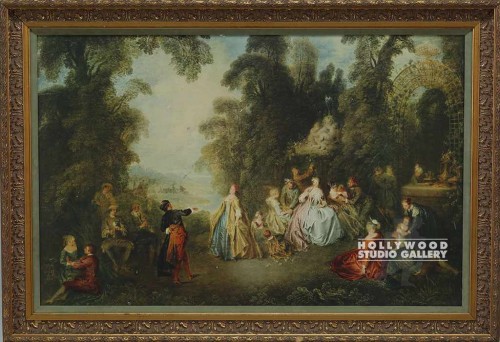 28x39 Classical Print/Gold Frme/Orn