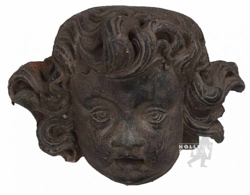 Plaster Cherub Face