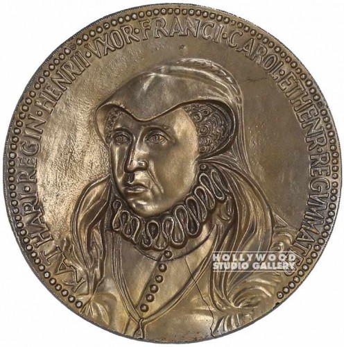 10" Dia Round Plaster Relief