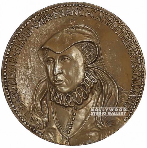 10" Dia Round Plaster Relief