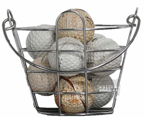 6" BASKET W/OVERSIZE GOLF BALLS