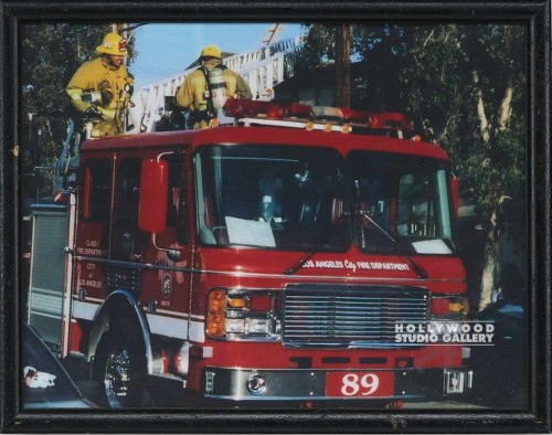 9X11 HBW J.J. FIRE ENGINE #89 PHOTO
