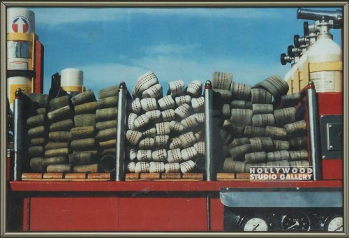 11X16 STACKED FIREHOSE/JJ/METAL FRM