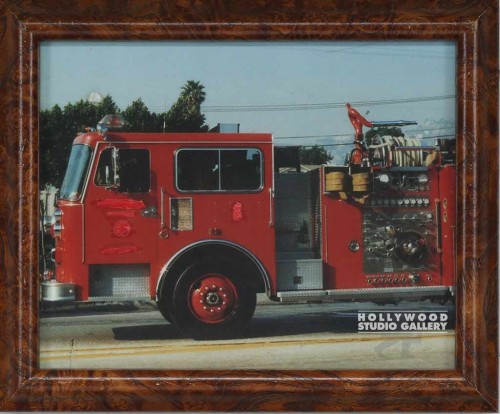 10X12 FIRE ENGINE #8/JJ/BROWN FRM