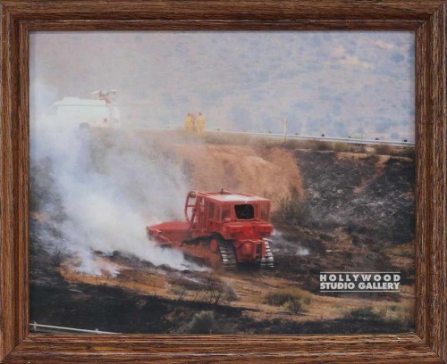 9X11 FIRE TRACTOR #4/JJ/BRWN FRM