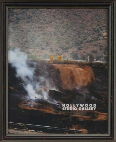 11X9 FIREMEN FIRESCENE/JJ/BLCK FRM