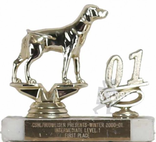 5"  DOG TROPHY