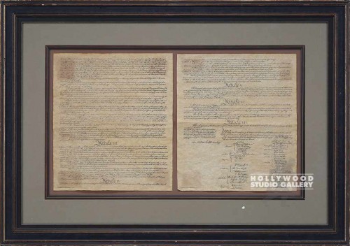 28X40  2-PAGE PARCH.DOCUMNT/ FORMAL