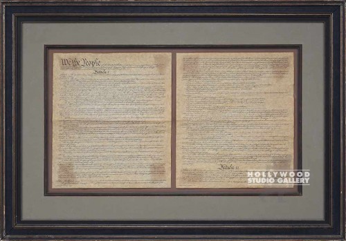 28X40  2-PAGE PARCH. DOCUMNT/FORMAL