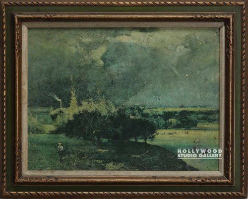 24X31 GREEN FRAM LANDSCAPE/WOOD FRM