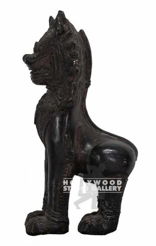12" DARK/CERAMIC/ASIAN/DOGS